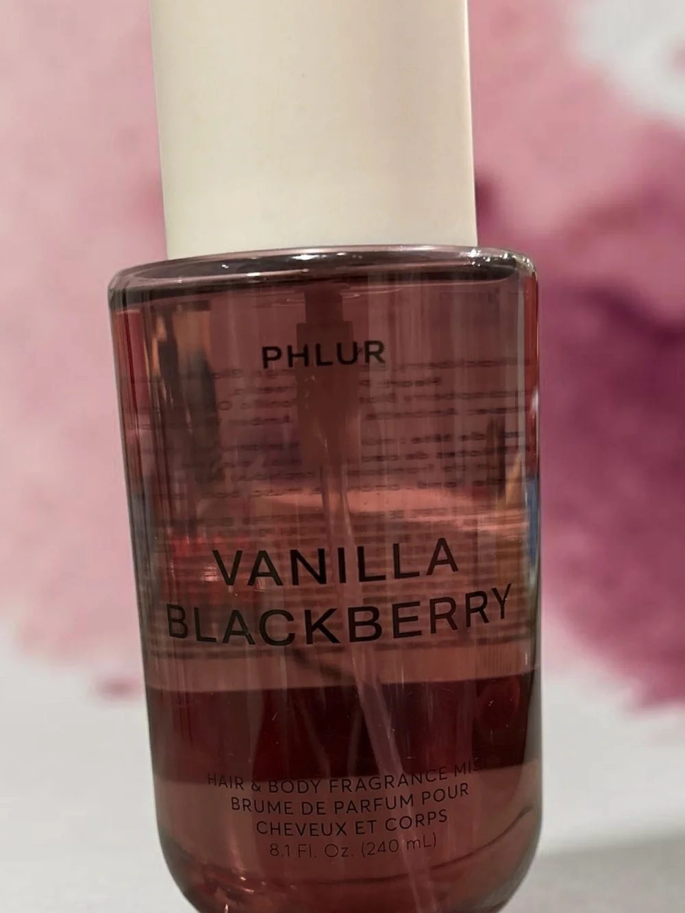 Phlur Vanilla Blackberry Hair & Body Mist